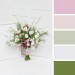 Tulip Bridal Bouquet in White & Pink | Faux Wedding Silk Flowers