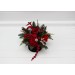 Christmas centerpiece. Table decor. Wedding flowers in box. Winter wedding. 5117