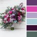 Wedding Bouquets in Jewel-Tone Colors | Cascading Bridal & Bridesmaid Faux Bouquets