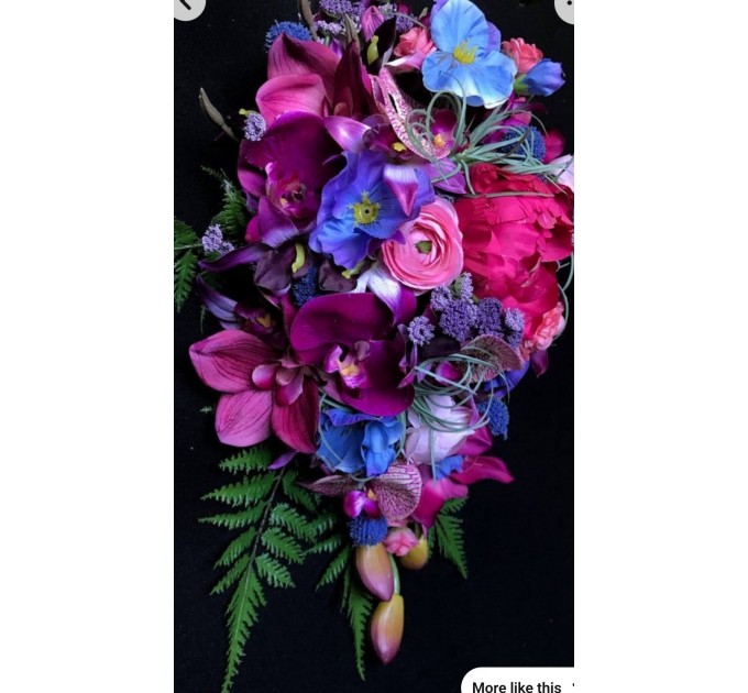 Custom order for Aneta. Small bouquet and flower crown