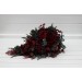 Wedding Bouquets in Burgundy – Classic & Cascading Artificial Bridal Bouquets