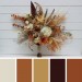 Boho Protea Bouquet in Rust & Ivory | Faux Bridal & Bridesmaid Bouquets