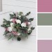Wedding Bouquets in Lilac, White & Mauve | Faux Bridal & Bridesmaid Bouquets