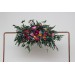 Flower Arch Arrangement in Jewel-Tone Colors | Faux Floral Archway for Wedding