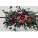 Flower Arch Arrangement in Jewel-Tone Colors | Faux Floral Archway for Wedding