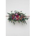 Flower Arch Arrangement in Jewel-Tone Colors | Faux Floral Archway for Wedding