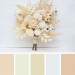 Wedding Bouquets in Champagne, Ivory & Cream | Faux Bridal & Bridesmaid Flowers