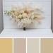 Wedding Bouquets in Champagne, Ivory & Cream | Faux Bridal & Bridesmaid Bouquets