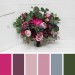 Wedding Bouquets in Purple & Magenta | Faux Bridal & Bridesmaid Bouquets