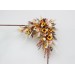 Flower Arch Arrangement in Orange, Rust & Beige with Pampas Grass | Faux Wedding Arch with Sunflowers