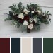 Wedding Bouquets in Burgundy, Navy Blue & Cream | Faux Bridal & Bridesmaid Bouquets