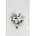 Exotic Wedding Bouquet in White, Blue & Magenta | Orchid & Calla Lily Bridal Bouquet for Beach Weddings