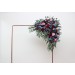 Flower Arch Arrangement in Jewel-Tone Colors | Faux Floral Archway for Wedding
