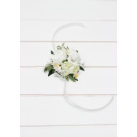  Wedding boutonnieres and wrist corsage  in white color. Daisy boutonniere. Daisy mother corsage. Flower accessories. 5278