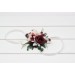 Wedding Boutonnieres & Wrist Corsage in Burgundy, Pink, White & Ivory | Faux Flower Accessories