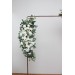 Flower Arch Arrangement in White & Green | Faux Floral Archway for Wedding