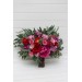 Jewel-Tone Wedding Bouquets in Magenta, Pink & Red | Faux Bridal & Bridesmaid Bouquets