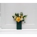 Pocket Boutonniere in Yellow & Green | Faux Flower Accessories