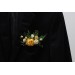 Pocket Boutonniere in Yellow & Green | Faux Flower Accessories