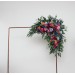 Flower Arch Arrangement in Jewel-Tone Colors | Faux Floral Archway for Wedding