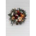 Bridal & Bridesmaid Bouquets for Fall Wedding | Orchid & Dahlia Faux Cascading Bouquets
