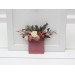 Pocket Boutonniere in Dusty Rose, Cream & Blush Pink | Faux Flower Accessories