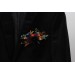 Pocket Boutonniere in Burgundy, Navy Blue & Rust | Faux Flower Accessories