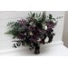 Deep Purple, Black, Ivory, and Green Wedding Bouquets – Gothic & Moody Bridal Designs