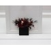 Halloween Wedding Pocket Boutonniere in Black, Burgundy, Gold & Beige | Faux Flower Accessories