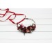 Burgundy red dusty rose peach flower crown. Hair wreath. Flower girl crown. Wedding flowers. 0501