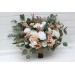 Wedding Bouquets in Beige, Tan & White | Faux Bridal & Bridesmaid Bouquets