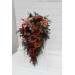 Wedding Bouquets in Burgundy, Dusty Rose, Terracotta & Rust | Faux Bridal & Bridesmaid Bouquets
