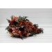 Wedding Bouquets in Burgundy, Dusty Rose, Terracotta & Rust | Faux Bridal & Bridesmaid Bouquets