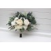 Wedding Bouquets in White & Ivory | Faux Bridal & Bridesmaid Bouquets