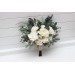 Wedding Bouquets in White & Ivory | Faux Bridal & Bridesmaid Bouquets
