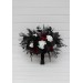 Burgundy, Black, and Silver Wedding Bouquets – Dramatic Gothic Bridal Designs