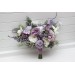 Lavender & Lilac Bridal Bouquet | Faux Purple Wedding Flowers & Bridesmaid Bouquets