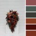 Wedding Bouquets in Burgundy, Dusty Rose, Terracotta & Rust | Faux Bridal & Bridesmaid Bouquets