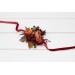 Wedding Boutonnieres & Wrist Corsage in Burgundy, Dusty Rose, Terracotta & Rust | Faux Flower Accessories