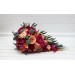 Wedding Bouquets in Magenta, Peach & Coral | Faux Bridal & Bridesmaid Bouquets