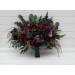 Jewel-Tone Wedding Bouquets in Purple, Red, Magenta & Burgundy | Faux Cascading Bridal & Bridesmaid Bouquets