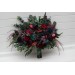 Jewel-Tone Wedding Bouquets in Purple, Red, Magenta & Burgundy | Faux Cascading Bridal & Bridesmaid Bouquets