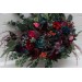 Jewel-Tone Wedding Bouquets in Purple, Red, Magenta & Burgundy | Faux Cascading Bridal & Bridesmaid Bouquets