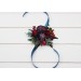 Wedding Boutonnieres & Wrist Corsage | Purple, Magenta & Burgundy Flower Accessories