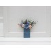 Dusty Blue & Peach Pocket Flowers | Elegant Pocket Boutonniere