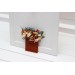 Pocket Boutonniere in Terracotta, Ivory & Orange | Flower Accessories