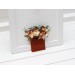Pocket Boutonniere in Terracotta, Ivory & Orange | Flower Accessories