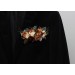 Pocket Boutonniere in Terracotta, Ivory & Orange | Flower Accessories