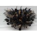 Black and Gold Gothic Wedding Bouquet – Vintage Style Bridal and Bridesmaid Designs