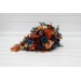 Wedding Bouquets in Teal, Rust, Gold, Plum & Mustard | Cascading Faux Bridal & Bridesmaid Bouquets